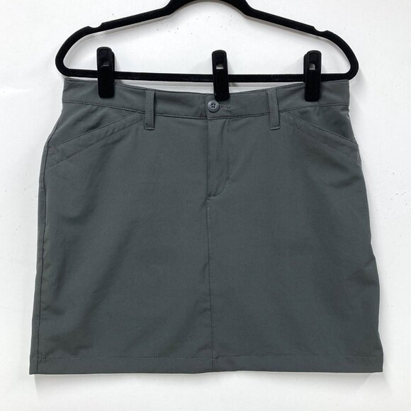 Eddie Bauer Adventurer Skort, Size 10, Charcoal Gray, Pockets Golf Tennis Sports - Picture 2 of 10